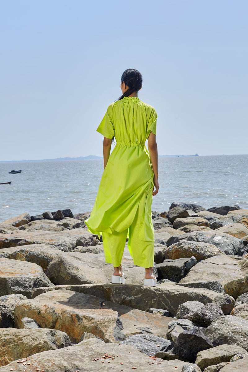 Mati Apparel & Accessories Neon Green Tora Tunic