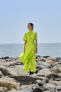 Mati Apparel & Accessories Neon Green Tora Tunic