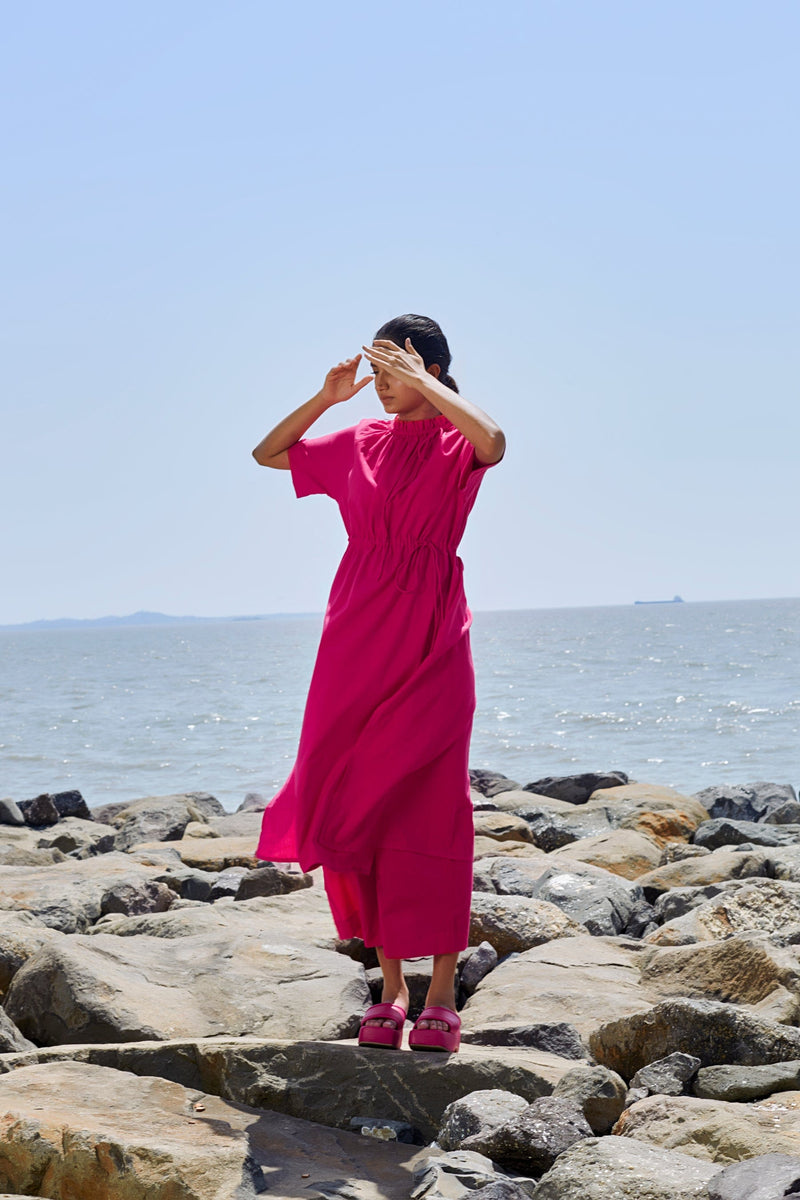 Mati Apparel & Accessories Pink Tora Tunic (Ready to Ship)