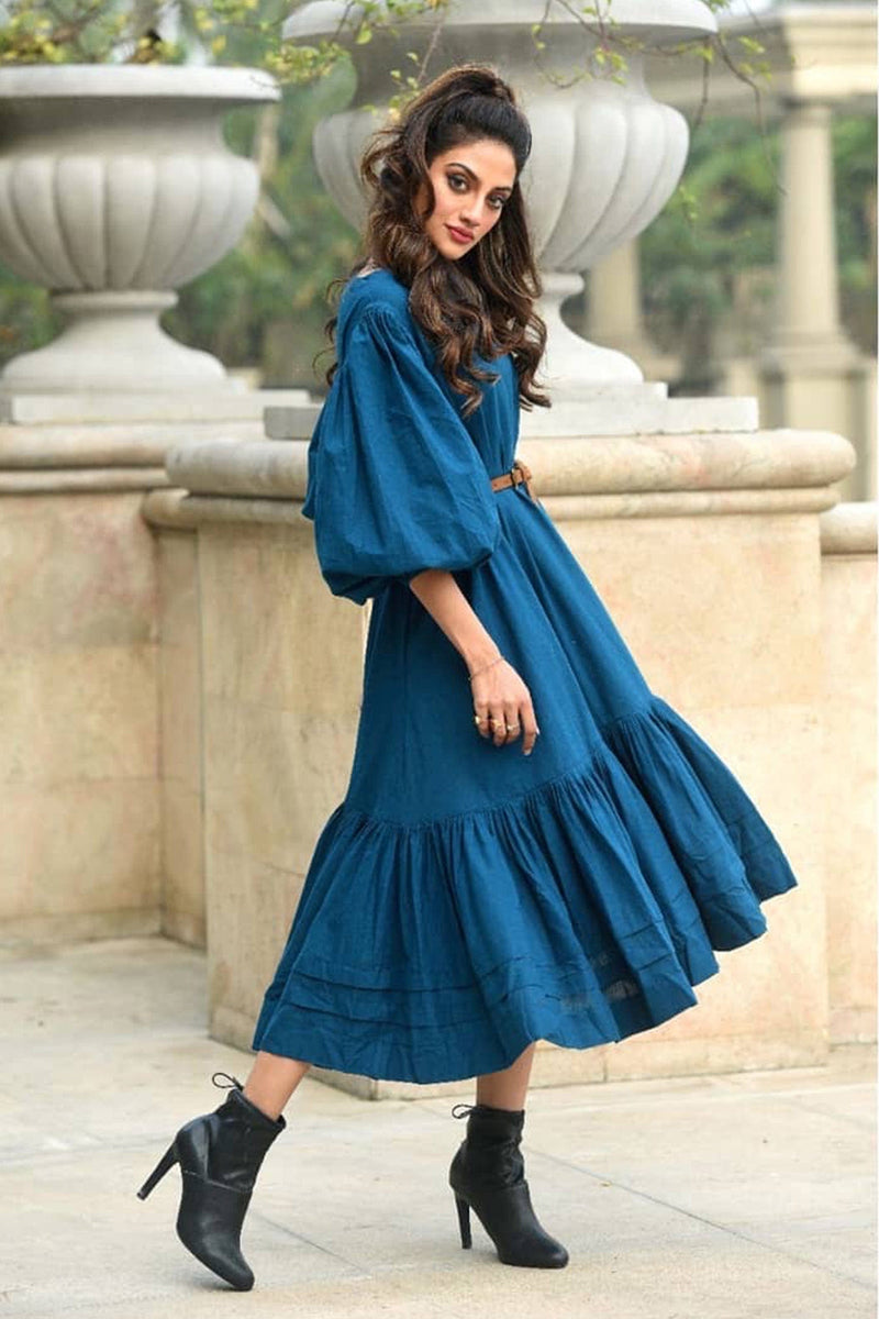 Mati Dresses Mati Kaavya Blue Dress