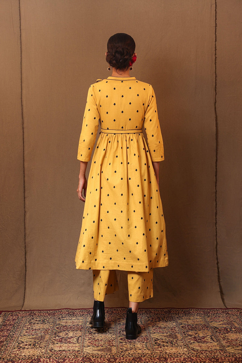 Mati Dresses Mustard Club EMB Rakha Tunic