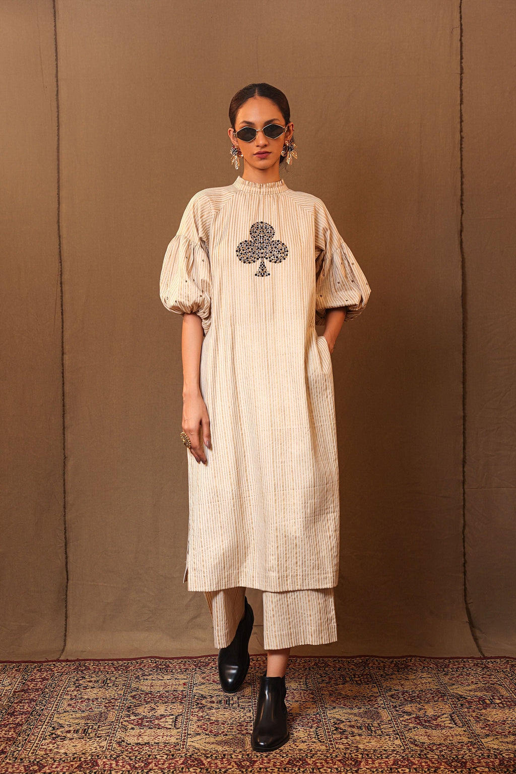 Mati Dresses Off-White Big Club Tunic