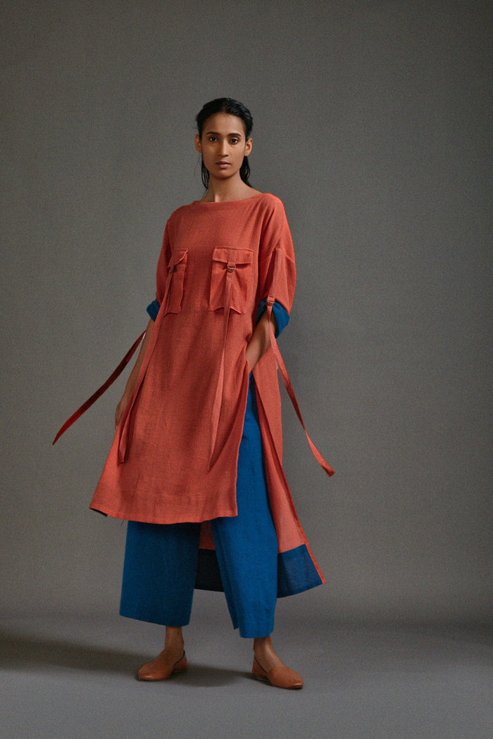 Mati Dresses Rust New Ruka Tunic