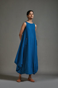 Mati Dresses XS Blue New Vari Aakar