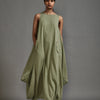 Mati Dresses XS Green New Vari Aakar