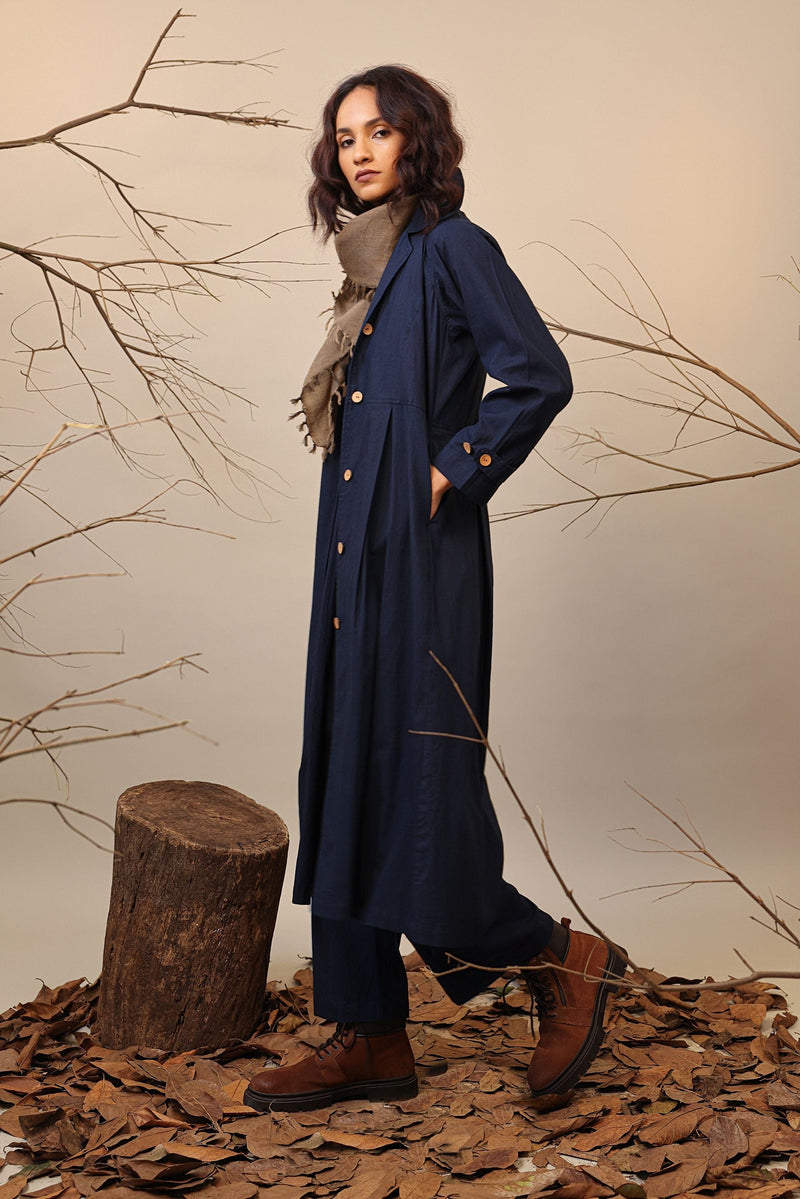 Mati JACKET Blue Cali Trench Jacket