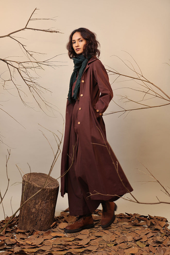 Mati JACKET Brown Cali Trench Jacket