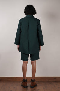 Mati JACKET Roots Men's Green Collar Jacket