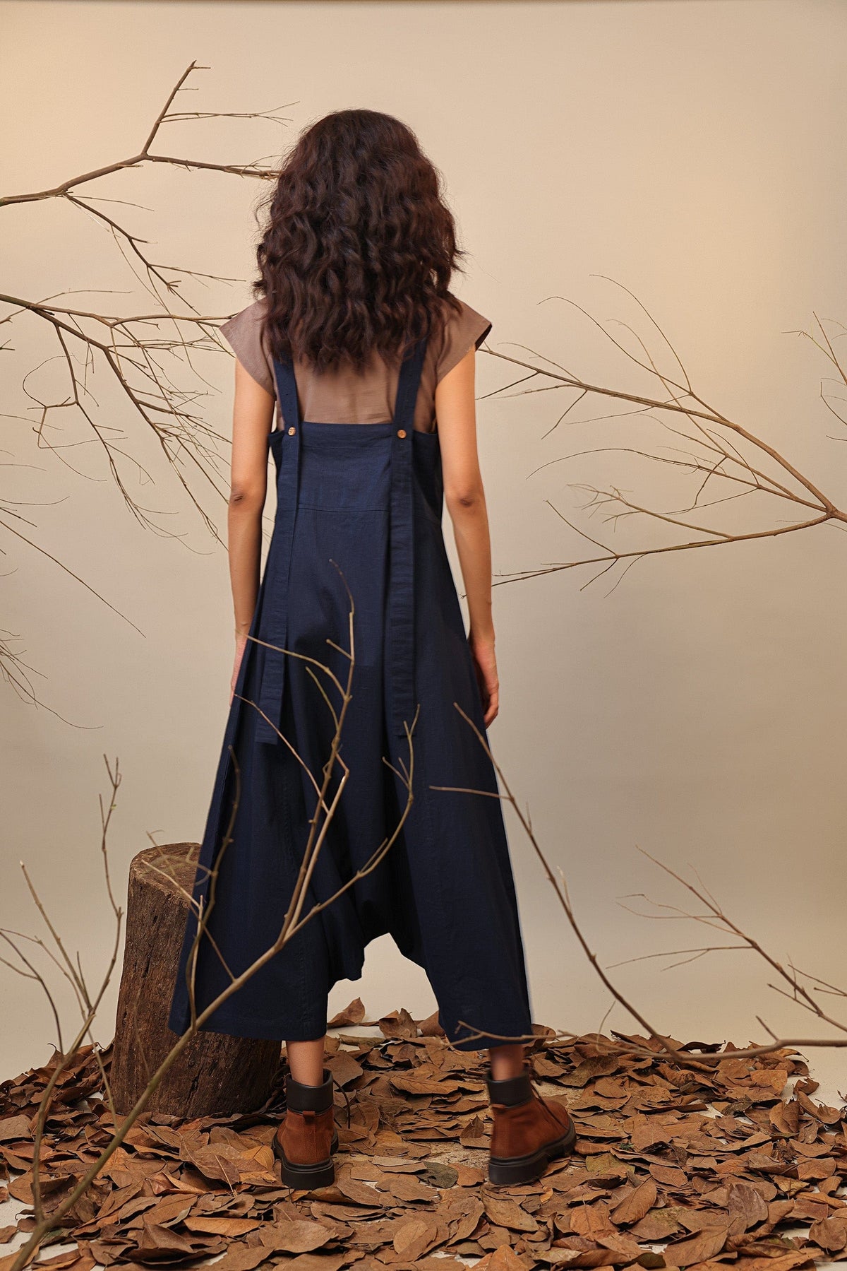 Mati JUMPSUIT Blue Dungarees