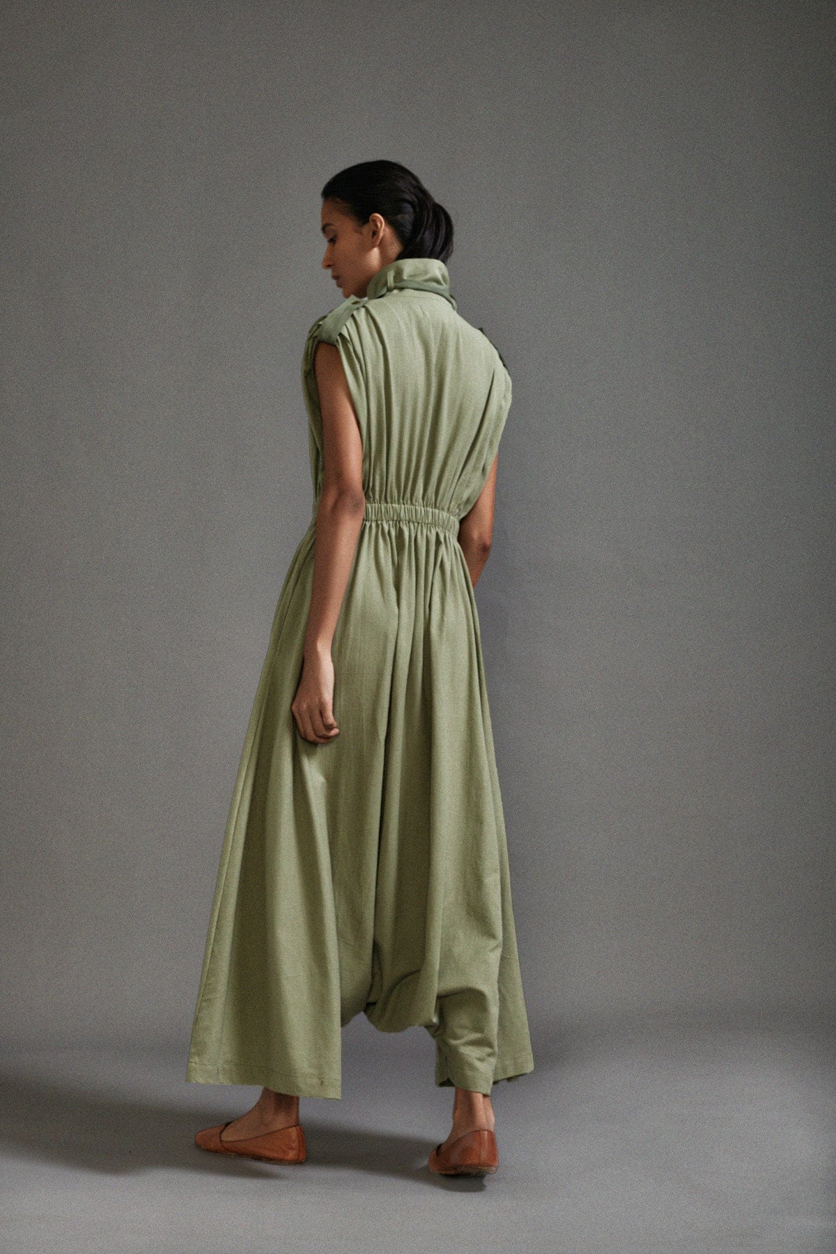 Mati JUMPSUIT Green Safari Sphara Jumpsuit