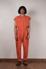 Mati JUMPSUIT Men's Rust Safari Jumpsuit