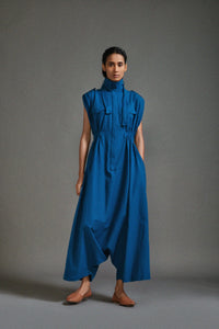 Mati JUMPSUIT XS Blue Safari Safari Jumpsuit