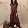 Mati JUMPSUIT XS Brown Dungarees