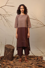 Mati Outfit Sets Beige & Brown Dual Ruka Tunic