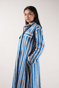 Mati Outfit Sets Mati Blue Striped Tunic Set (2 PCS)