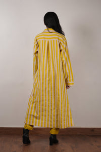 Mati Outfit Sets Mati Yellow Striped Tunic Set (2 PCS)