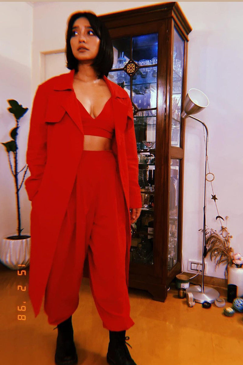 Mati Outfit Sets Red Milestone Set