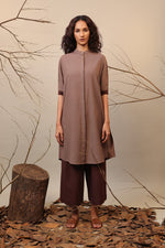 Mati Outfit Sets XS Beige & Brown Shirt Tunic