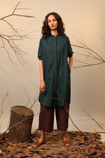 Mati Outfit Sets XS Green & Brown Shirt Tunic