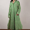 Mati Outfit Sets XS Mati Green Striped Tunic Set (2 PCS)