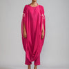 Mati Dresses XS Pink Gathered Cowl Tunic (Ready to Ship)