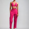 Mati Separates XS Pink Overlap Bralette & SE Pant Set (2 PCS)