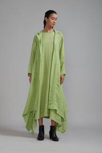 Mati SET Vari Aakaar & Trench Jacket Set Green