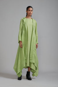 Mati SET XS Vari Aakaar & Trench Jacket Set Green