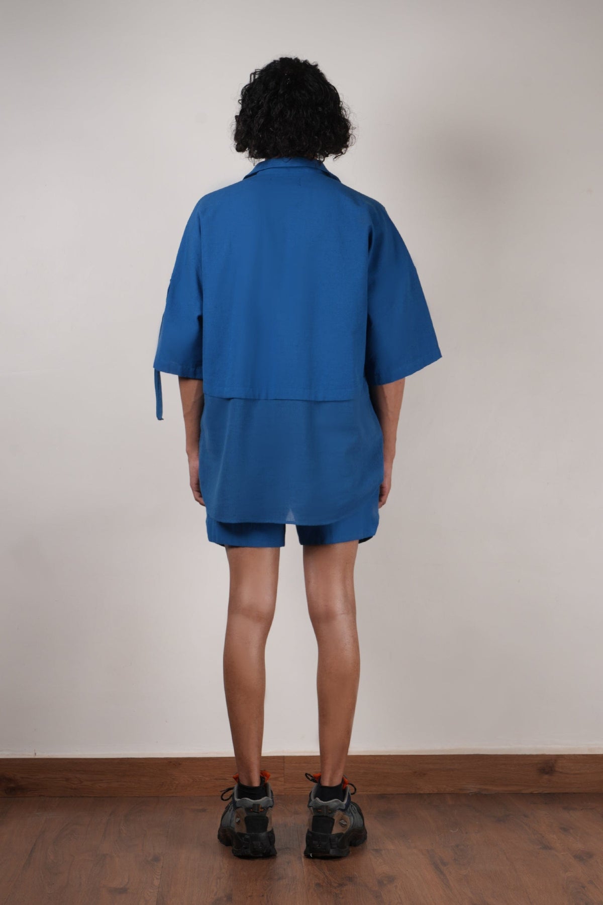 Mati Shirts & Tops Men's Blue Oversized Shirt