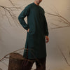 Mati Shirts & Tops Men's Raglan Green Kurta