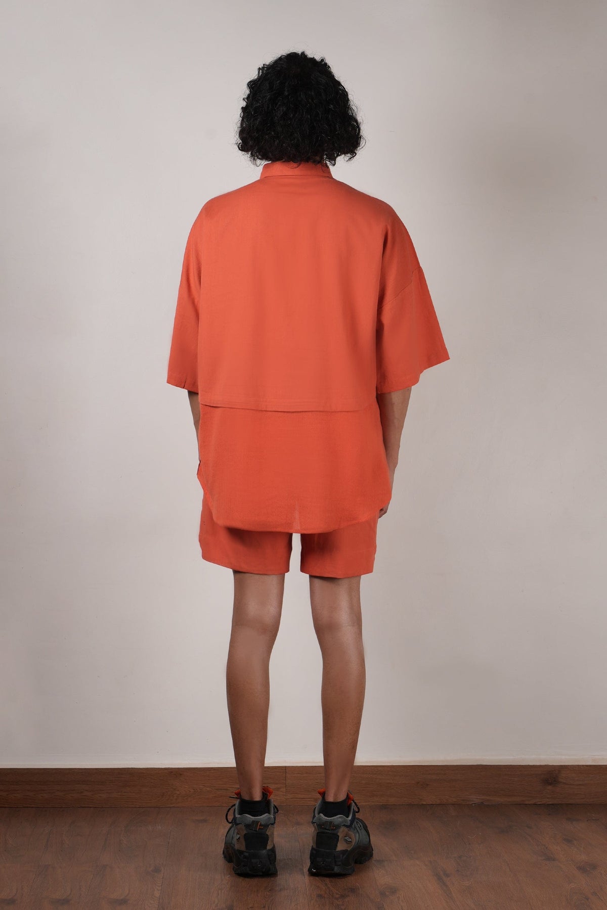 Mati Shirts & Tops Men's Rust Oversized Shirt