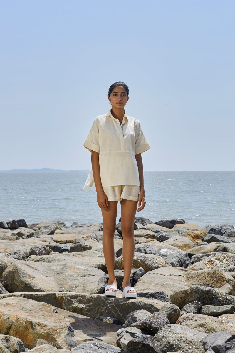 Mati TOPS Off-White Ekin Shirt