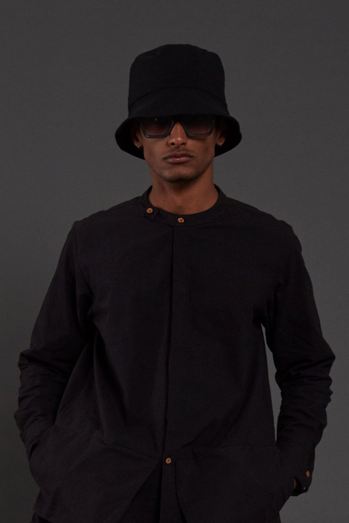 Mati Accessories Black Bucket Hat