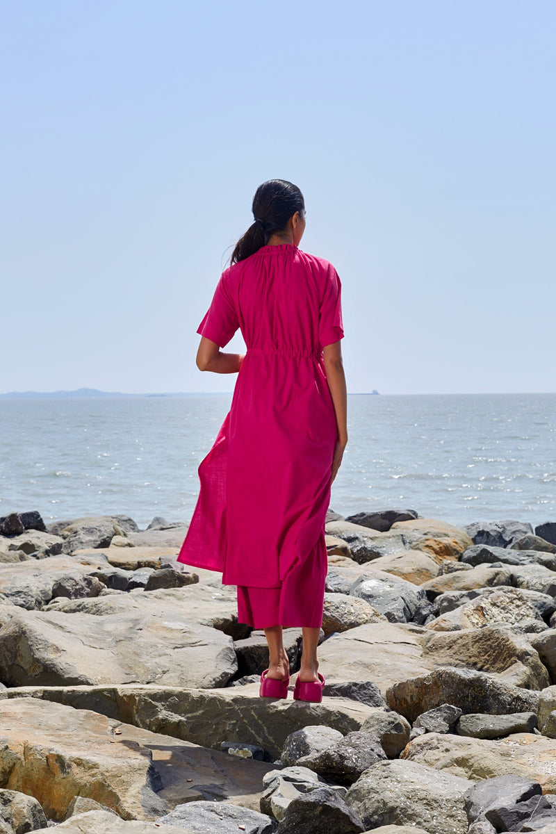 Mati Apparel & Accessories Pink Tora Tunic (Ready to Ship)