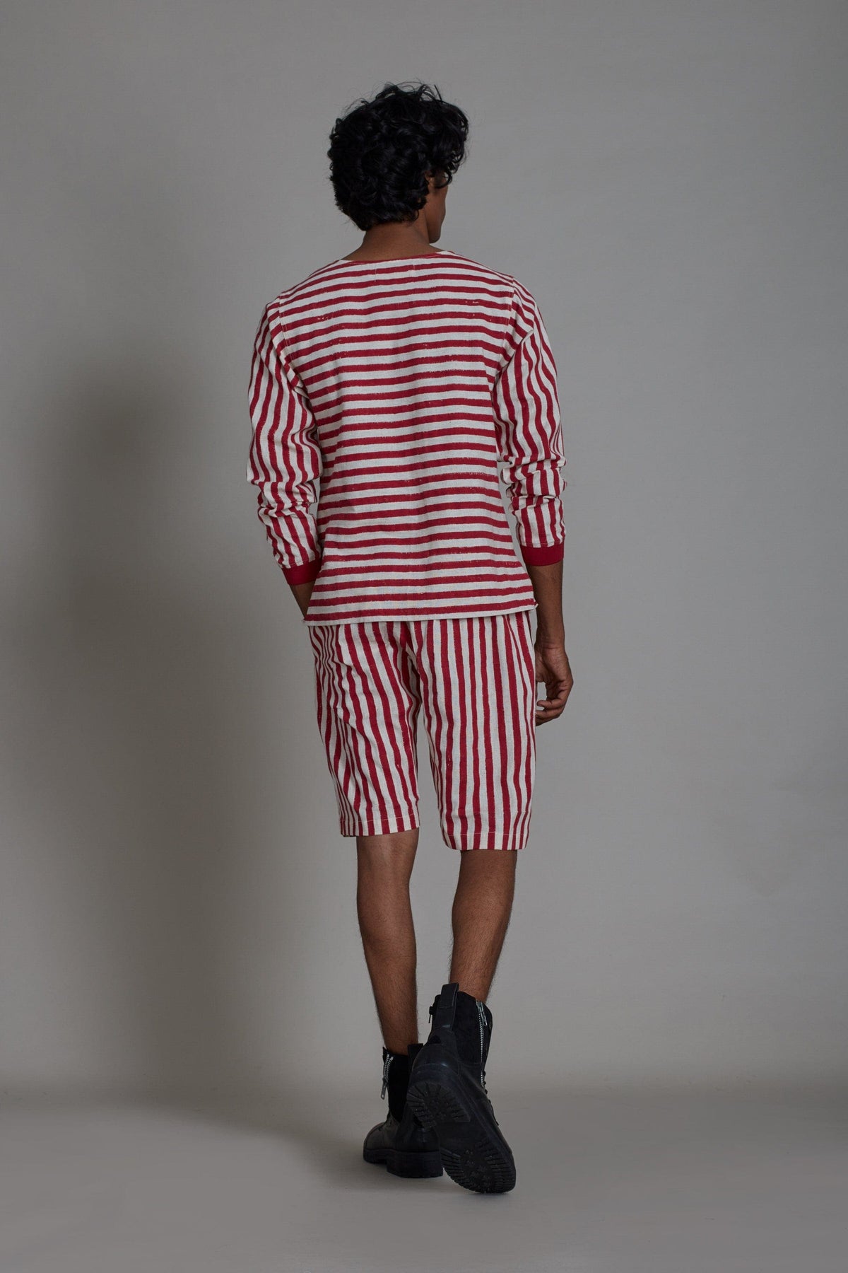 Mati Bottoms Spade Red Stripe Set