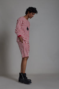 Mati Bottoms Spade Red Stripe Set