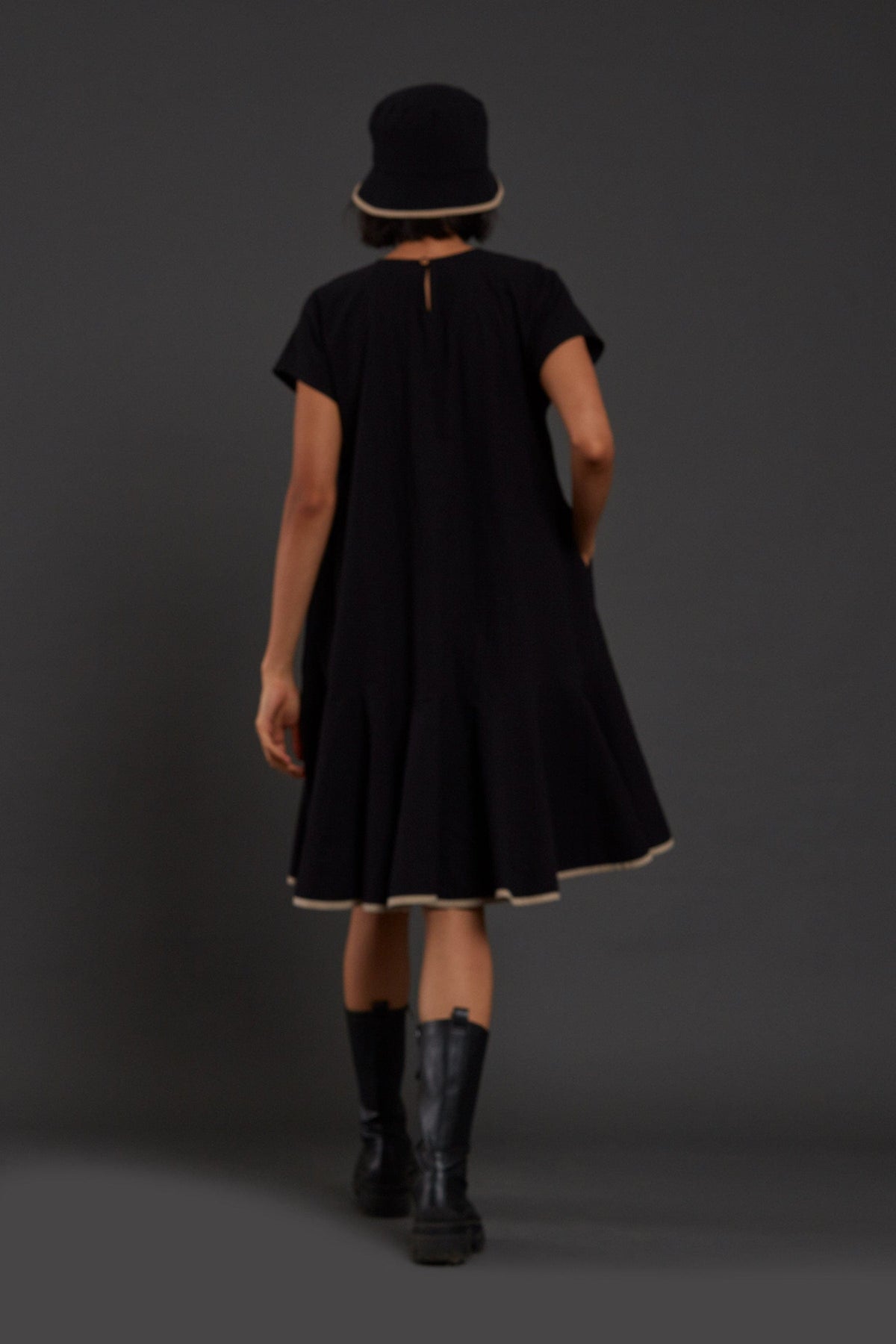 Mati Dresses Black A-line Dress