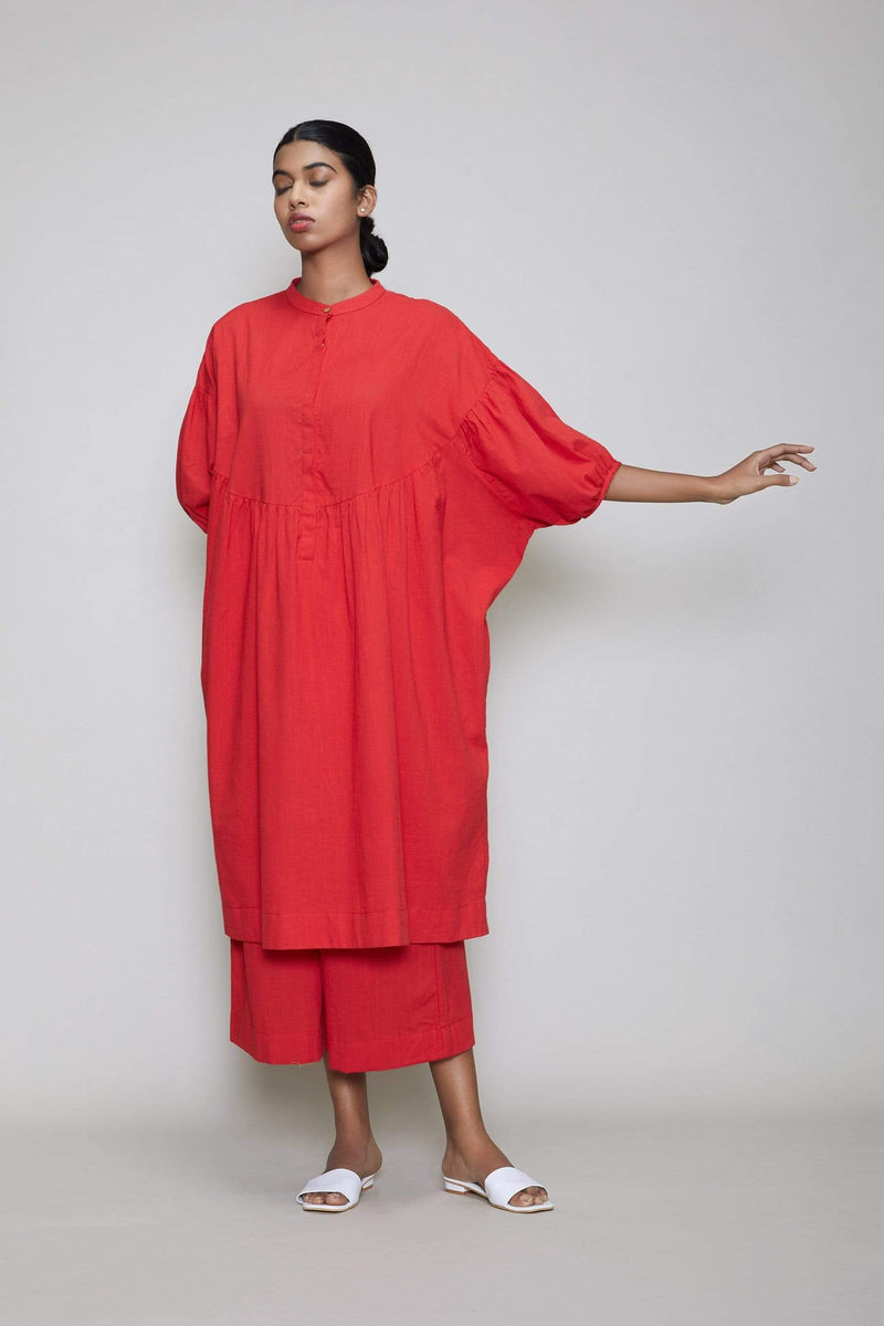 Mati Dresses Mati Acra Tunic Dress - Red