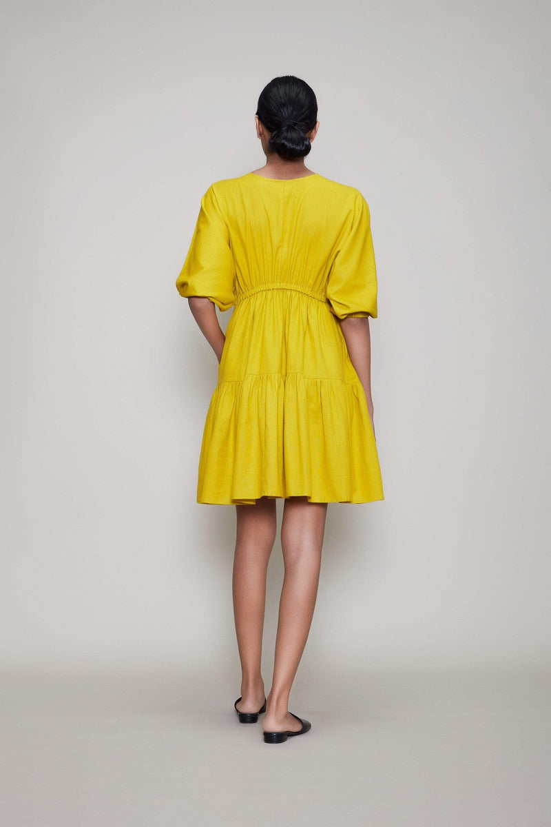 Mati Dresses Mati New Citra Aakaar - Yellow