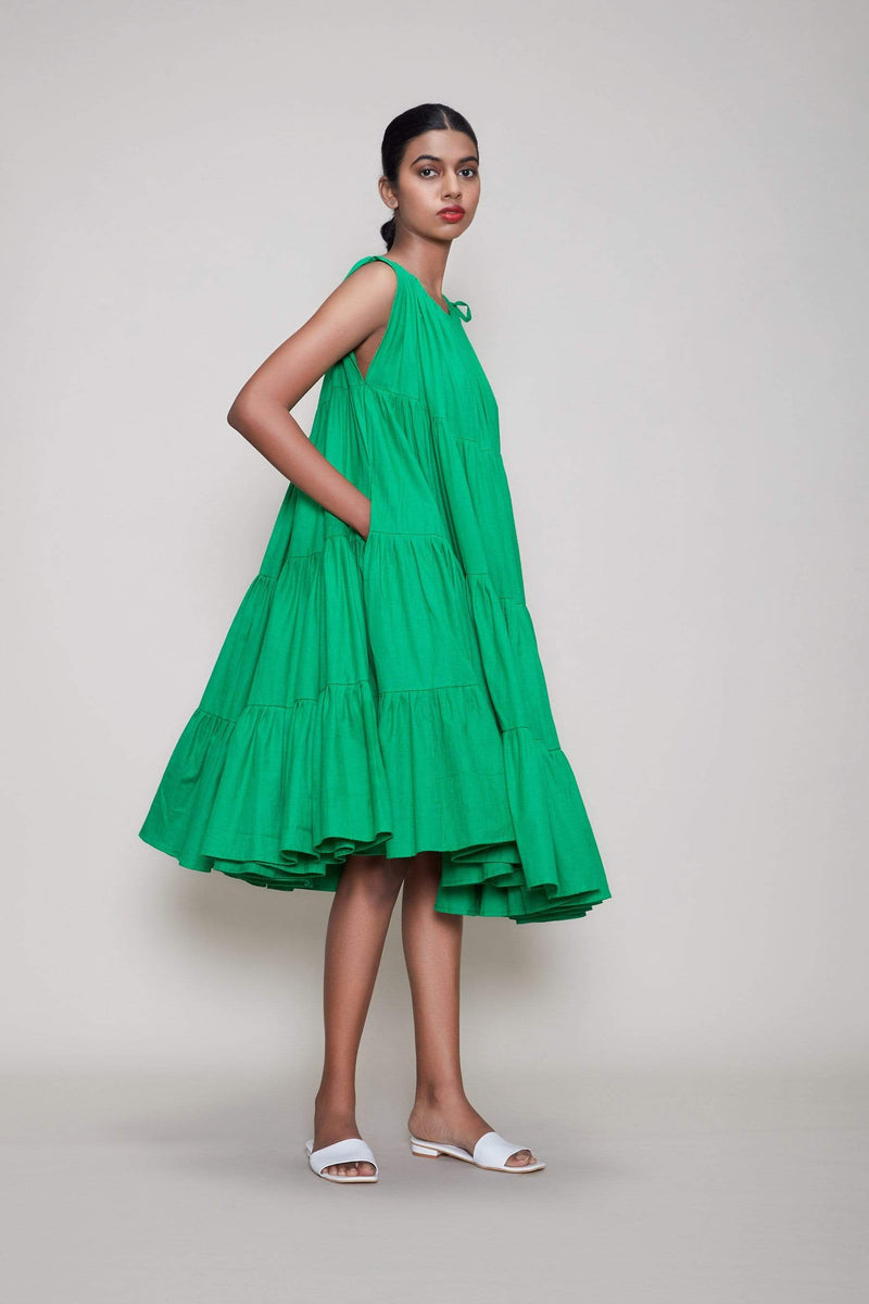 Mati Dresses Mati New Vena Aakaar - Green