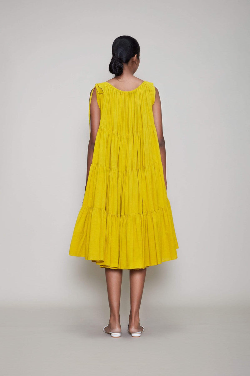 Mati Dresses Mati New Vena Aakaar - Yellow