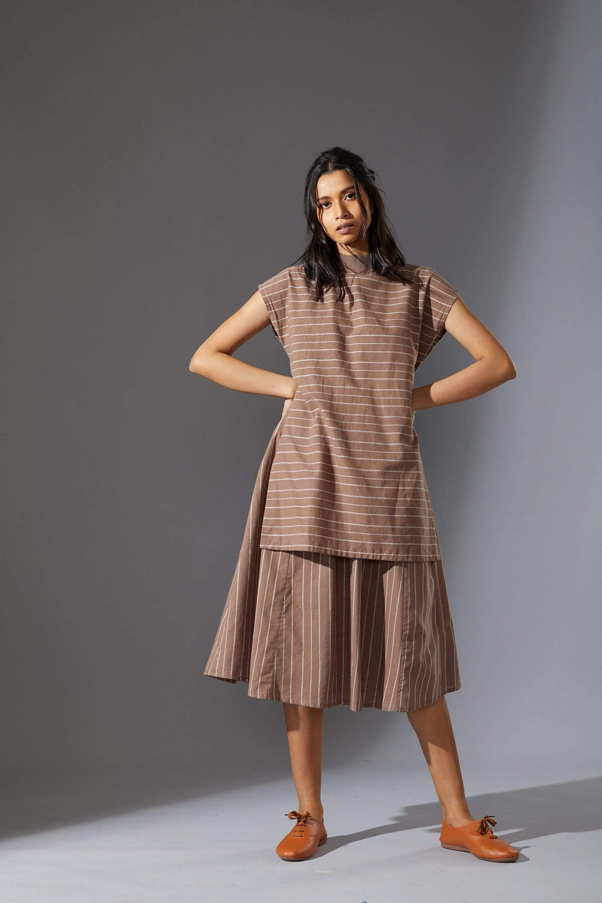 Mati Dresses Mati Stara Beige Dress