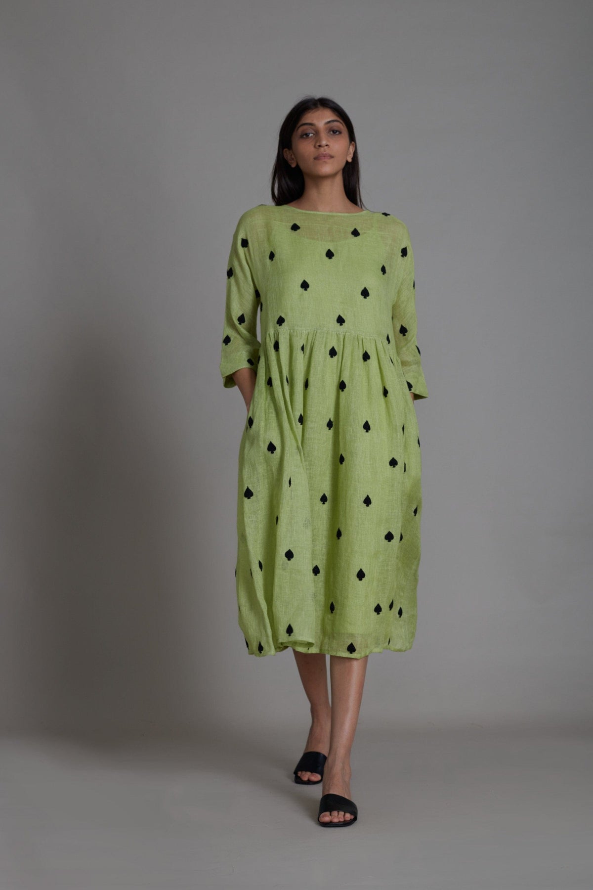 Mati dresses MATI TEEN PATTI DRESS - GREEN