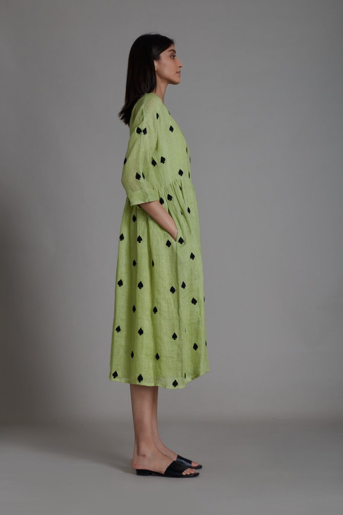 Mati dresses MATI TEEN PATTI DRESS - GREEN