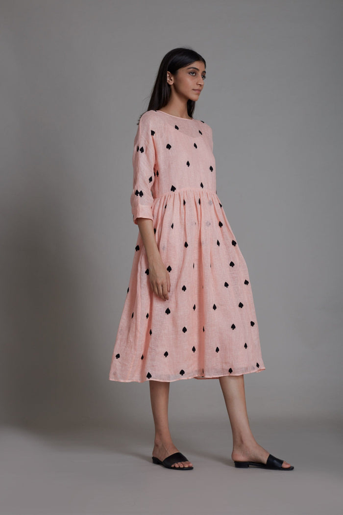 Mati dresses Mati Teen Patti Dress - Pink