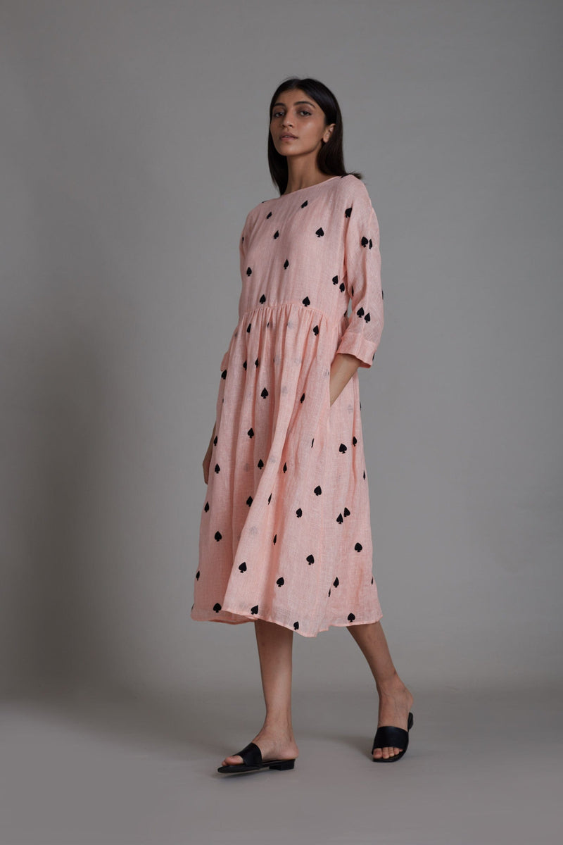 Mati dresses Mati Teen Patti Dress - Pink