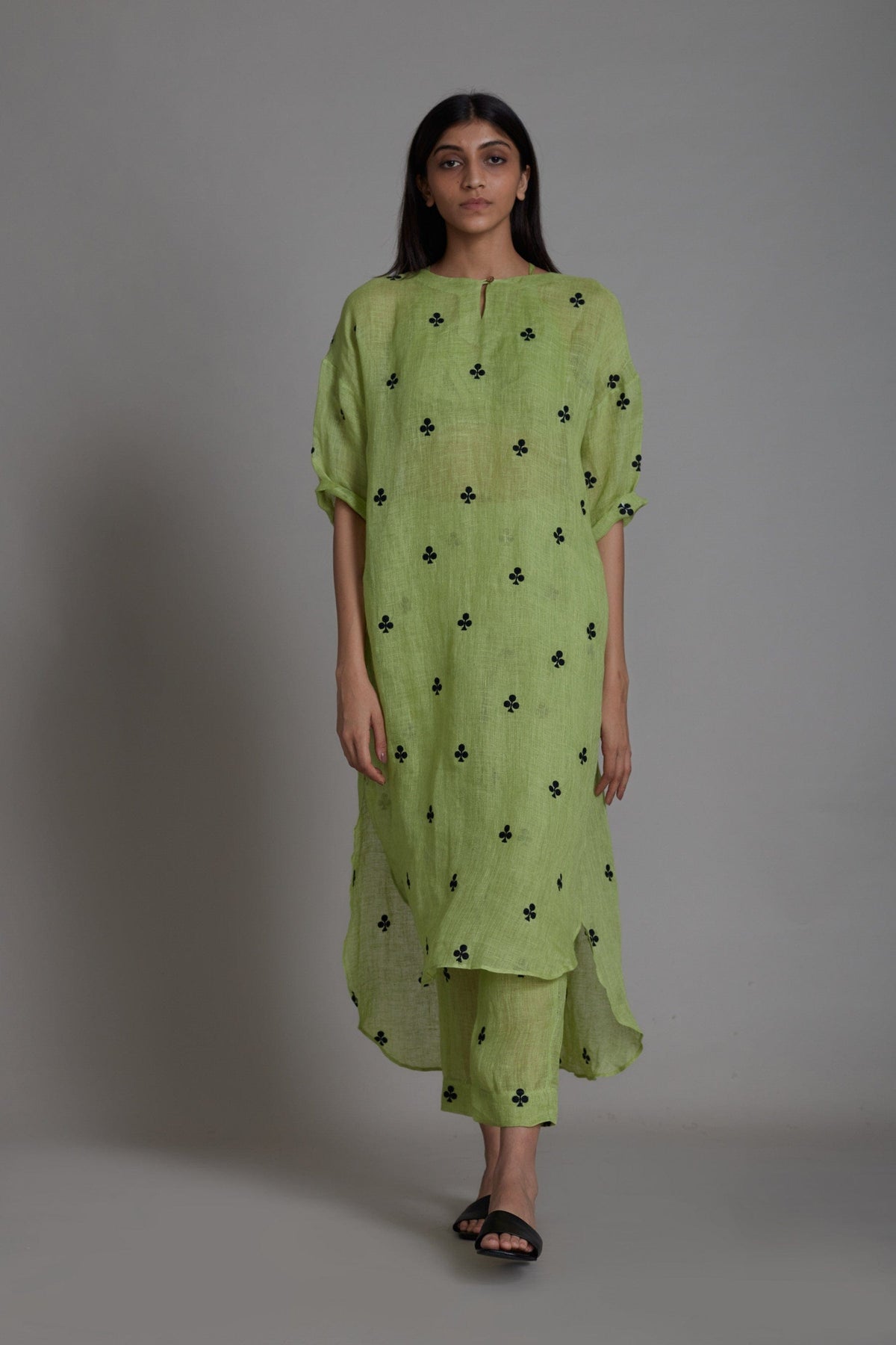 Mati Dresses Mati Trump Card Tunic Dress - Green