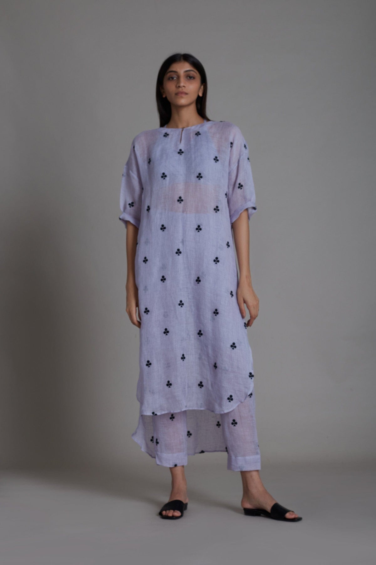 Mati Dresses Mati Trump Card Tunic Dress - Lavender