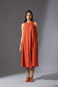 Mati Dresses Mati Vita Aakaar Rust Dress