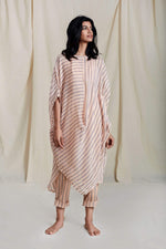 Mati Dresses PEACH COWL TUNIC DRESS